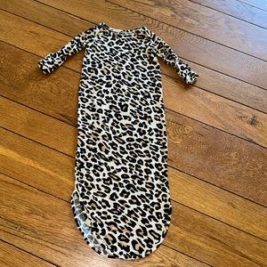 Posh Peanut Knotted Gown- Cheetah